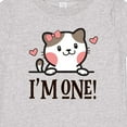 thumbnail image 4 of Inktastic Babys 1st Birthday Kitty 1 Year Old Girl Girls Baby T-Shirt, 4 of 5