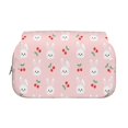 thumbnail image 2 of Disketp Rabbit And Cherry Estuche de Lápices de Doble Capa con Tapa Abatible y Cremallera, Organizador Escolar para Adolescentes y Adultos, 2 of 7