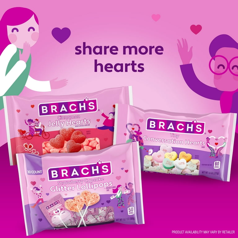 Brach's Tiny Conversation Hearts Mini Boxes 4 Pack 
