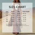 thumbnail image 7 of ZOELNIC Women's Vintage Western Jumpsuit with Fringe & Wide Leg, Slim Fit Button Down Overall with Pocket, S, 7 of 7