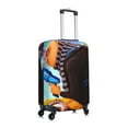 thumbnail image 3 of Cute Anime Cartoon Minions Travel Suitcase Protective Cover Trunk Case Washable Elastic Luggage Cover Fits Medium Suitcase Protector Baggage With Concealed Zipper Gifts, 3 of 5