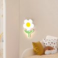 thumbnail image 1 of Creative Flower Shape Bedroom Wall Lamp, Decorative Wall Sconces, Metal Princess Room Wall Light, 1 of 3