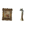 thumbnail image 1 of Marco de fotos,Marco de fotos retro Marco de fotos de mesa vintage,Marco de fotos adornado para colgar en la pared,decoración del hogar,Figura de escritorio,Figuritas, 1 of 8