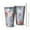 Pioneer Flower Floral-1, variant on 16oz Tumblers Pioneer Flower Floral Print Pattern Stainless Steel Vacuum Insulated Double Wall Travel Tumbler Cups Mug with Lid and Straw,Cleaning Brush for Coffee,Tea