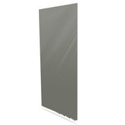Ghent ARIASM43SK Aria Low Profile Magnetic Glass Whiteboard, 4 x 3 ft. - Smoke