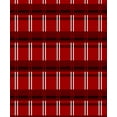 thumbnail image 2 of LightBoxJournal 20x23 White Modern Wood Framed Museum Art Print Titled - Minimalist Red Plaid Design 01, 2 of 4