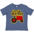 thumbnail image 3 of Inktastic Red Tractor Little Brother Boys Toddler T-Shirt, 3 of 5