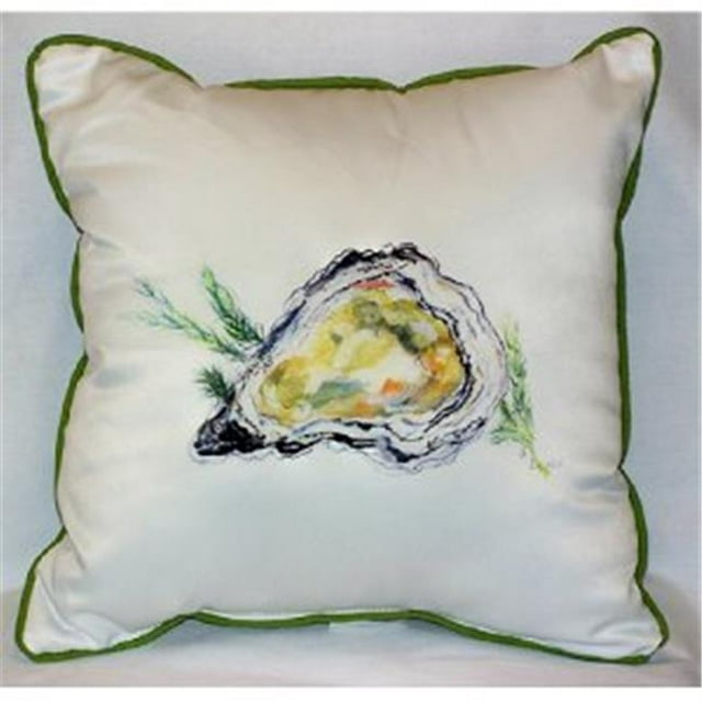 Betsy Drake ZP121 Coussin Huître - 22 x 22 Po.
