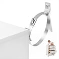 thumbnail image 2 of 10 Anclajes de Pared Metálicos Antivuelco para Muebles, Correas Antisísmicas para Estanterías y Armarios., 2 of 8