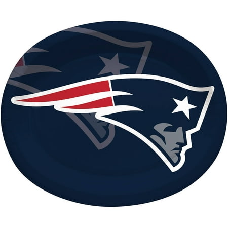 New England Patriots Oval Platters, 8-Pack