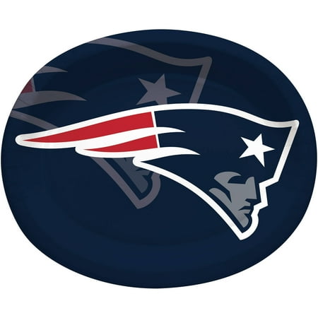 - New England Patriots Oval Platters, 8-Pack