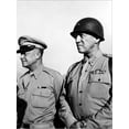 thumbnail image 2 of Art.com General Dwight Eisenhower, General George Patton, 1940's Stretched Canvas Print Wall Art, 18" x 24", 2 of 4