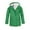 Green, variant on Mercatoo Kids Rain Jacket Boys Girls Lightweight 𝗪aterproof Raincoat Full Zip Up Youth Button Down Coat Hooded Windbreaker