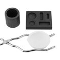 thumbnail image 3 of Juego de Moldes para Lingotes, 4 Piezas Kit de Crisol de Grafito Juego de Crisol de Grafito de Alta Pureza Combo Lingote Antorcha Kit de Fusión Molde para Oro Plata Platino Metal Cobre Latón Aluminio, 3 of 8