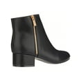 thumbnail image 3 of Women's Chunky Heel Boots Side Zipper Short Boots Chunky Heeled Fashion Boots Low Heel Ankle Booties, 3 of 4