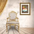 thumbnail image 3 of Robinson, Tamara 15x18 Gold Ornate Wood Framed with Double Matting Museum Art Print Titled - Happy Camper, 3 of 4