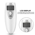 thumbnail image 2 of LAFGUR Single Screen White Portable Breath Alcohol Tester Digital LCD Breathalyzer Analyzer Detector, Breathalyzer Analyzer, LCD Breathalyzer Analyzer, 2 of 8