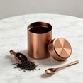 thumbnail image 1 of Aluminum Tea Canister, Portable Storage Tin, Travel Small Tea Container, Coffee, 1 of 4