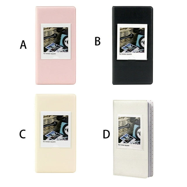 Langgg Black Photo Album Family Gathering Wedding Birthday Picture Collectible Students Picture Organizer Memory Storage Book