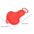 thumbnail image 3 of Aooww Safe Snow Sled Kids Sledge Winter Toboggan Outdoor Sport Skiing Board for Kids, Red, One Size, 3 of 5