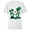 White, variant on Disney Green Leprechaun Mickey & Minnie St. Patrick's Day - Short Sleeve T-Shirt for Kids - Customized-White