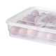 thumbnail image 4 of Portable Egg Storage Box 34 Compartments Plastic Egg Holder Container with Handle for Kitchen Refrigerator Outdoor, 4 of 4
