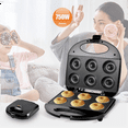 thumbnail image 3 of Mini Breakfast Maker Sandwich Breakfast Maker Bread Maker Steak Maker Dessert Toaster Great for Breakfast US Plug,1 x breakfast machine, 3 of 6