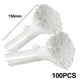 thumbnail image 2 of Gocableties Bridas para cables pequeñas, color blanco, 150 mm x 3,6 mm, paquete de 100, bridas con cremallera de nailon premium de 6" transparentes/naturales, envolturas de plástico para bridas,, 2 of 5