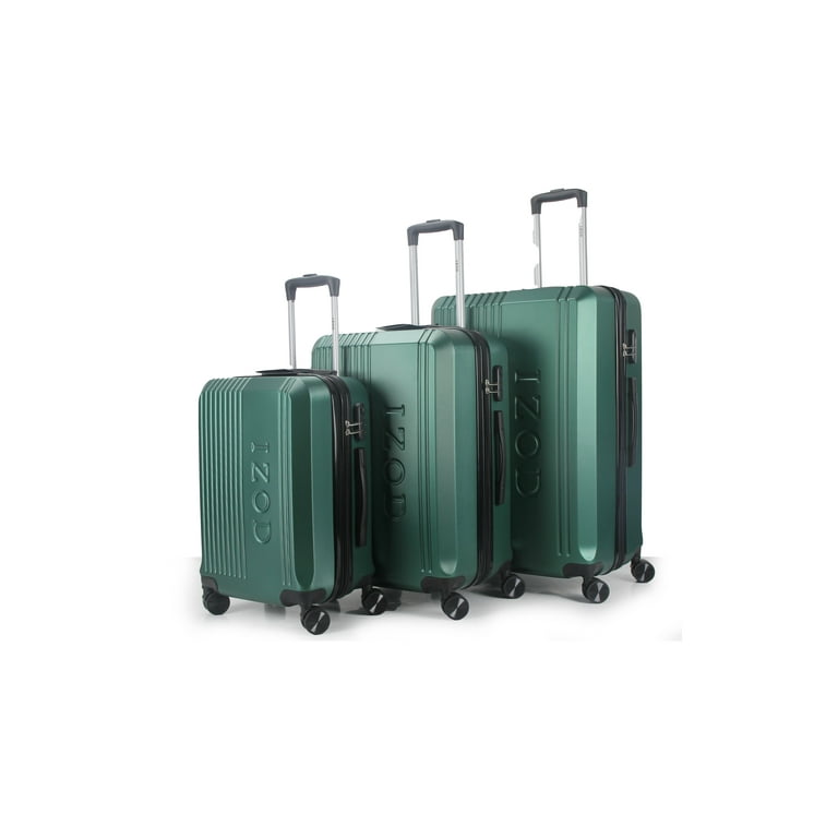 IZOD Zane Expandable ABS Hard shell Lightweight 360 Dual Spinning