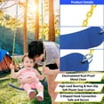 thumbnail image 3 of Metal Swing Set for Outside, Kids Swing Set with Belt Swing, Swing Set Outdoor Backyard Games, 3 of 5