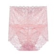 thumbnail image 5 of Women Seamless Waist Lace Panties Size Underwear High Lingerie Breech Underpants Female Panties Sexy Briefs Lift Plus Underwear for Women Bikini Lace, 5 of 5