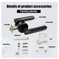 thumbnail image 7 of Door Lock, Electronic Fingerprint Lock USB Rechargeable Biometric Fingerprint Smart Lock Handle With Key For Bedroom Hotel Apartment Office ,Easy to Install, 7 of 7