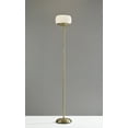 thumbnail image 3 of Jessica 300W Torchiere Floor Lamp in Brass, 3 of 4