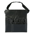 thumbnail image 2 of Bolsa para brochas de maquillaje, organizador de brochas de maquillaje cosmético de PU negro profesional, bolsa para brochas de maquillaje, máxima confiabilidad, 2 of 9