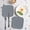 Gray, variant on Silicone Placemats Set of 4 - Heat Resistant Trivet for Hot Dishes Kitchen Table Mats - Non Slip Countertop Protector for Pots Pans and Bowls - Multipurpose Insulation Pad for Dining Room or Home