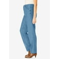 thumbnail image 3 of Woman Within Plus Size Perfect Relaxed All-Cotton Denim Five-Pocket Jeans, 3 of 3