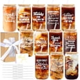 thumbnail image 2 of 12 Set Employee Appreciation Gifts Bulk Thank You Gifts for Coworker Staff Teacher Nurses Team 16oz Can Shaped Beer Glass Cups Gift Box with Card for Women Men Teacher's Day/Nurses Week, 2 of 8