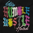 thumbnail image 2 of Urban Stay Humber Hustle Hard Long Sleeve TShirt Men Women Brisco Brands S, 2 of 5