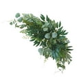 thumbnail image 4 of Artificial Flower Swag Home Door Mount Simulation Floral Decor Flower Garland Wreath Ornament, 4 of 9