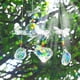 thumbnail image 3 of Paquete de 4 colgantes de alféizar de ventana con atrapasueños de cristal de mariposa para decoración del hogar, jardín, ventana y coche, 3 of 5