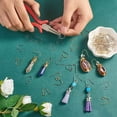 thumbnail image 3 of 100 ganchos para pendientes, ideales para la creación de joyas. Pendientes de estilo francés. Suministros para la elaboración de joyas. Accesorios hipoalergénicos para pendientes., 3 of 7