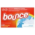 thumbnail image 1 of Suavizante de ropa para ropa Dryer Sheets Bounce, 240 hojas, 1 of 7