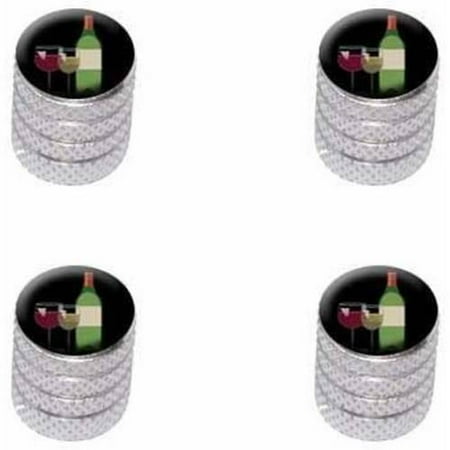 Merlot White Zinfandel Wine - Wine Vino White Red Zinfandel Merlot Cabernet Sauvignon Pinot Chardonnay Tire Rim Wheel Aluminum Valve Stem Caps, Multiple Colors