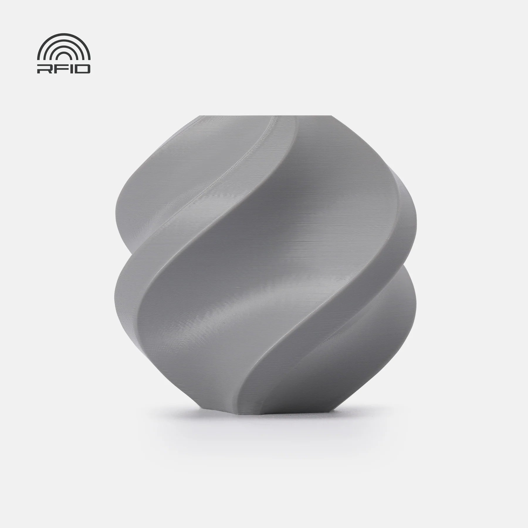 Bambu Lab 3D Printer Filament Bambu TPU for AMS-Gray-Filament with spool