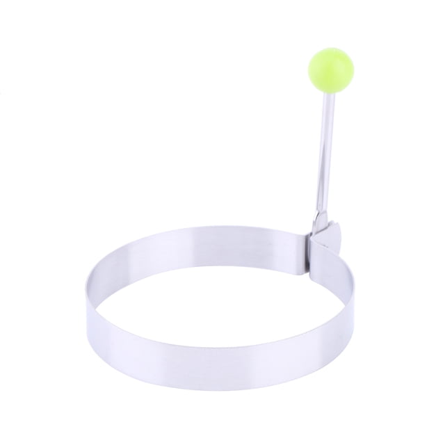 Molde Para Huevos Fritos De Acero Inoxidable, Molde Para Panqueques Con Para Cocinar Huevos, Panqueques, Bollos, 1 Pieza De Forma Redonda