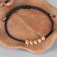 thumbnail image 4 of Pulsera De Cuentas De Cobre Tibetano Ajustable Hecha A Mano Budista Nudo De La Suerte Pulsera De Cordón Rojo + Negro Para Mujeres Y Hombres 2 Uds Monstrate AP005214-00, 4 of 6