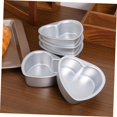 thumbnail image 5 of ABCISI Heart Pan 5pcs Heart Cake heart shape cake pan heart shaped pizza pan 4 inch cake pan, Aluminum Heart Heart Cake Pan, 5 of 9