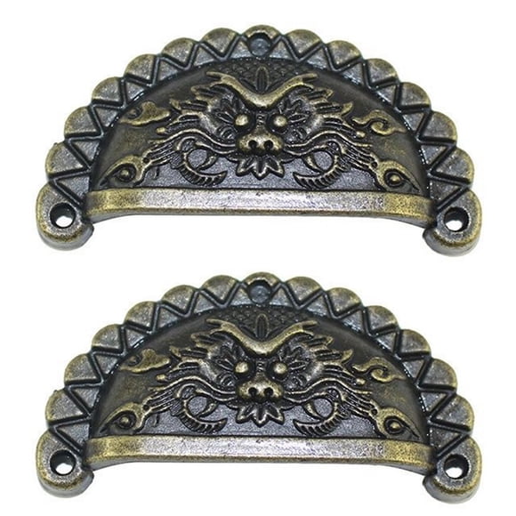 2pcs Dresser Handle Cabinet Door Pull Wardrobe Handle Knob Cupboard Pull Supply