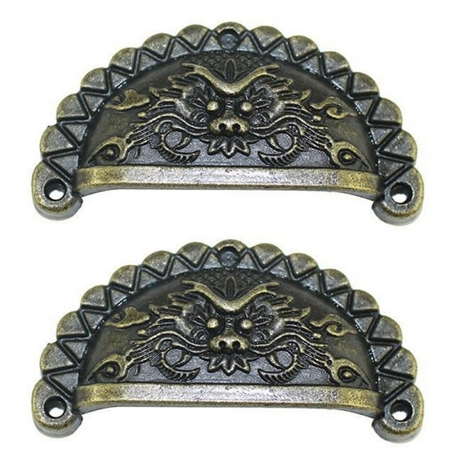 2pcs Dresser Handle Cabinet Door Pull Wardrobe Handle Knob Cupboard Pull Supply