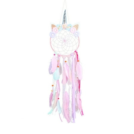 

Dream Catcher with Fairy LED Lights for Girls Unique Gifts Cute Bedroom Wall Decor Dreamcatchers Hanging Boho Decor Pink